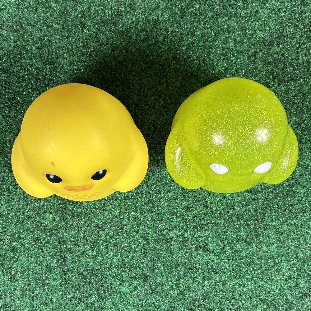 Tiny Ghost Lemondrop & Rubber Ducky Reis O Brien 5" Vinyl Figures Used - Picture 13 of 14